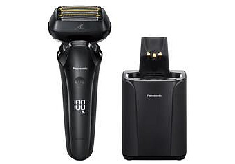 Panasonic 6-Blade Wet & Dry Electric Shaver with Clean & Charge Station