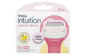 Schick Intuition® Lemon Berry Blade Refill 6 Pack