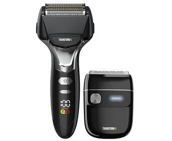 TRANSFORM-U 5 Blade Wet & Dry Electric Shaver & Travel Shaver Combo