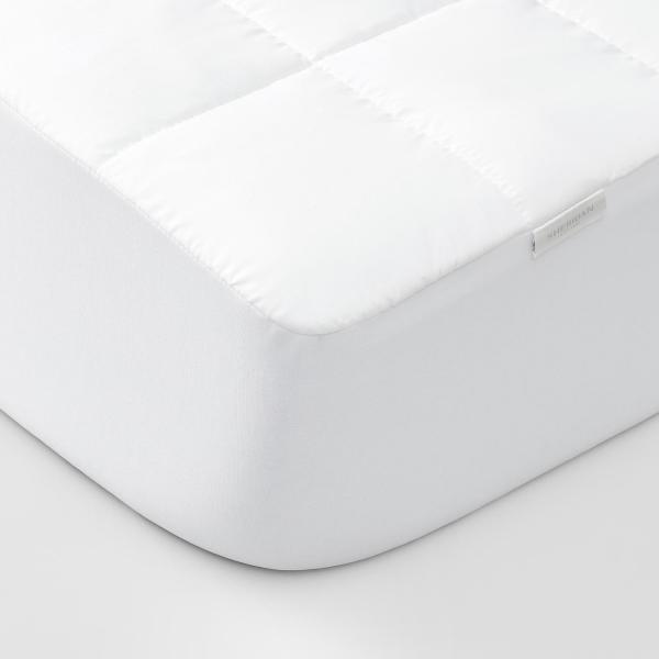 Sheridan Deluxe Supersoft Waterproof Quilted Mattress Protector in White Size: Queen Material: Cotton/Tencel/Lyocell @Sheridan Rewards