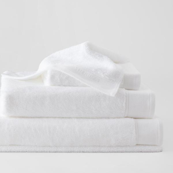 Sheridan Eris Soft Luxury Towel Collection in White Size: Bath Sheet Material: Cotton/Tencel/Lyocell @Sheridan Rewards