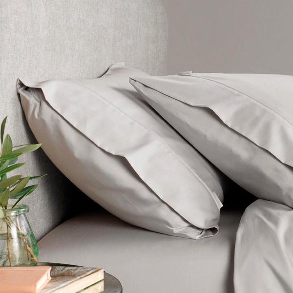 Sheridan Tencel™ Lyocell Fibre & Cotton Pillowcase Pair in Dove/Grey Size: Standard Material: Cotton/Tencel/Lyocell @Sheridan Rewards