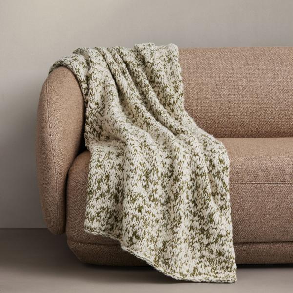 Lumi Throw in Ivory/Off White Material: Cotton @ Rewards By Sheridan