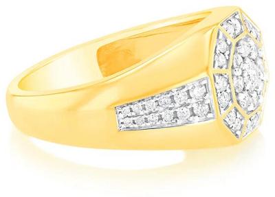 3/4 Carat Diamond Ring in 9ct Yellow Gold