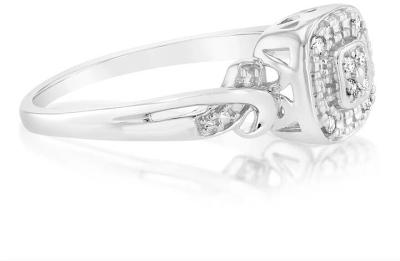 Luminesce Lab Grown Diamond Ring in Sterling Silver