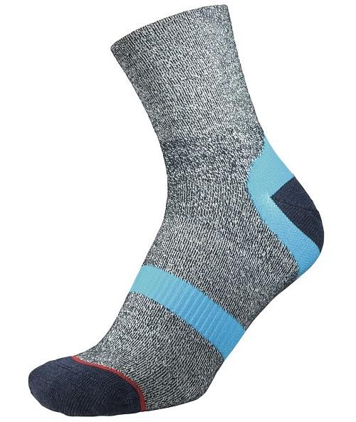1000 Mile Approach Repreve Mens Sports Socks - Double Layer, Anti