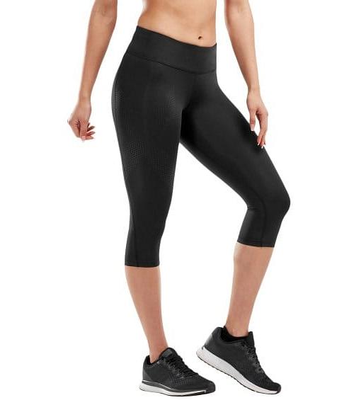 2XU Womens Mid-Rise Compression 3/4 Tights