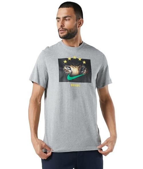 Nike Brazil Graphic Mens Soccer T-Shirt