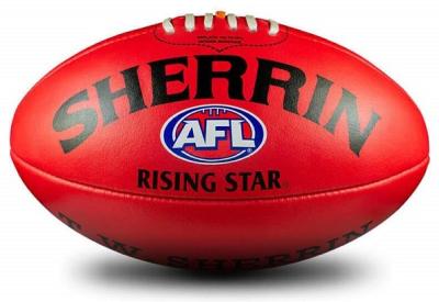 Sherrin Rising Star Leather Football - Size