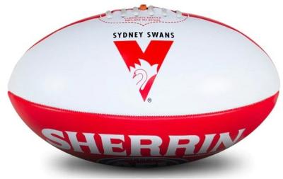 Sherrin Sydney Swans Autograph Football - Size