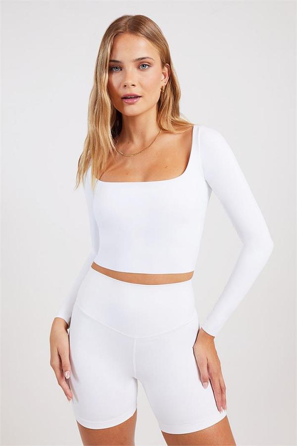 Stylerunner Adaption Bolero Crop Bright White