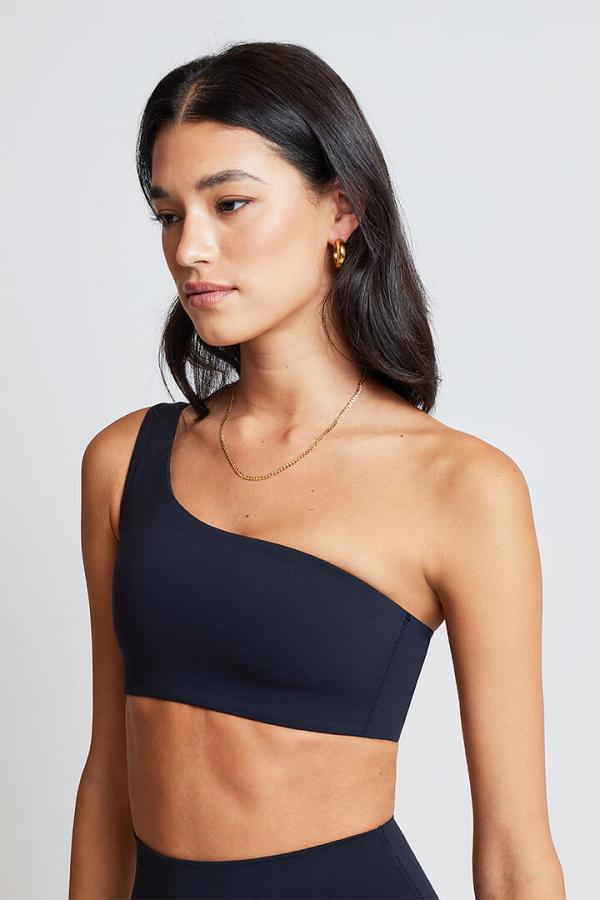 Stylerunner Adaption One Shoulder Crop Onyx