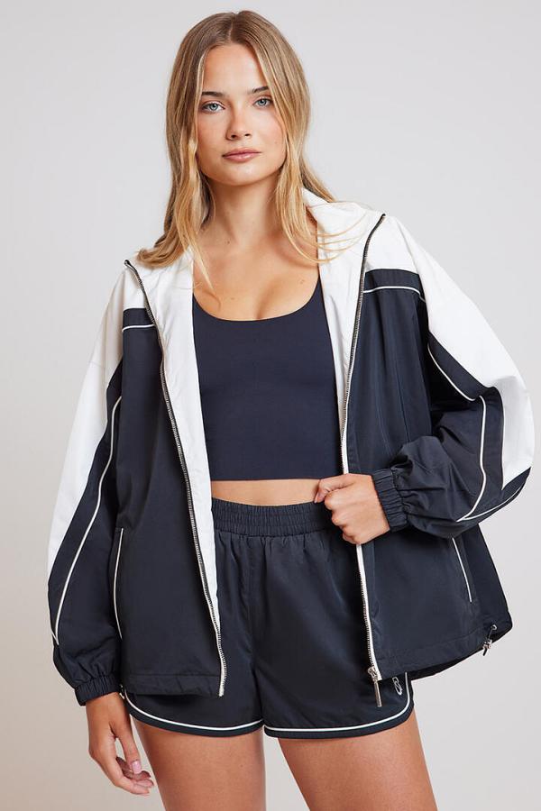 Stylerunner Oasis Windbreaker Onyx/Marshmallow