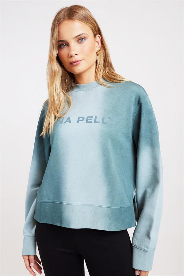Ena Pelly Remi Relaxed Sweater Mist / Teal