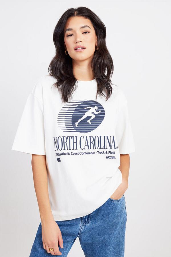 Ncaa Track and Field Tee Vintage White