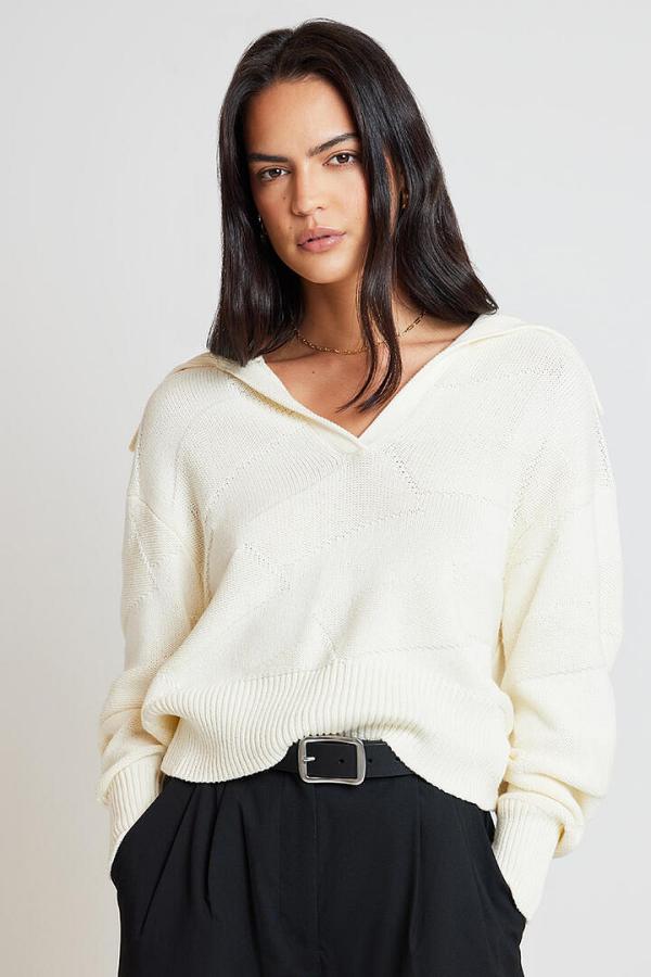 Nude Lucy Addison Rugby Knit Cloud