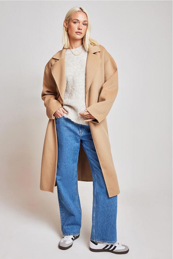 Nude Lucy Darcy Wool Coat Tan