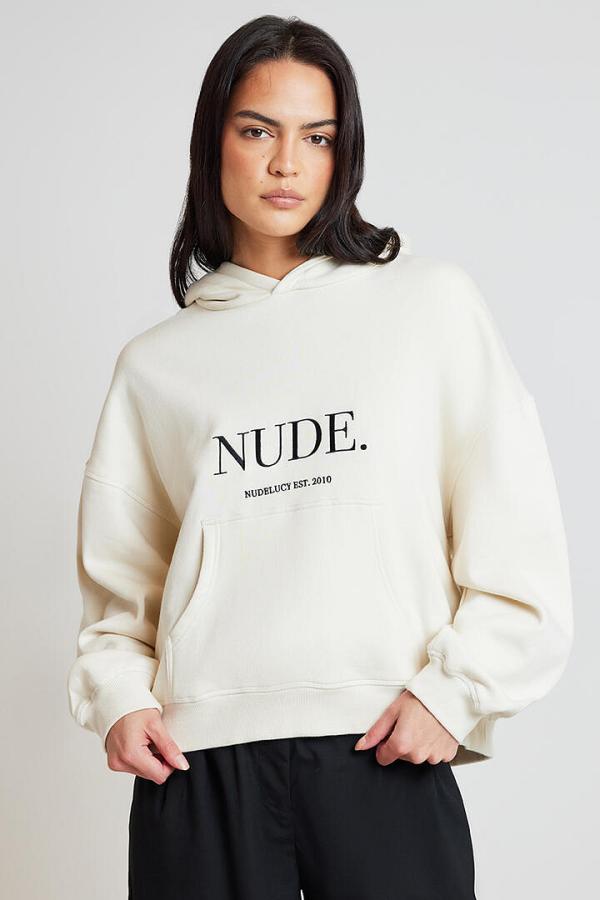 Nude Lucy NUDE. Hoodie Bone