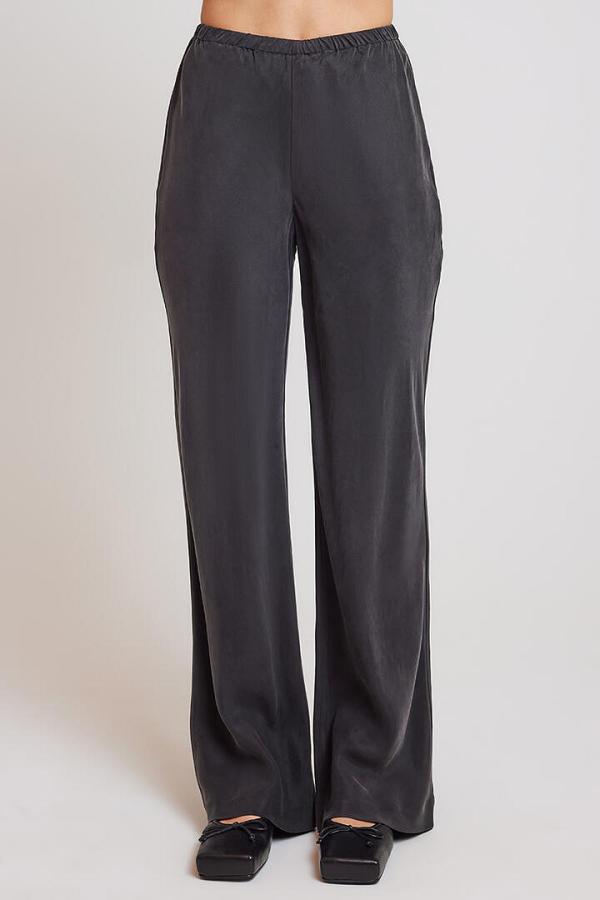 Ode Gene Bias Cut Pant Onyx