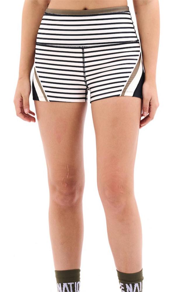 P.E Nation Slipstream 5 Bike Short Stripe