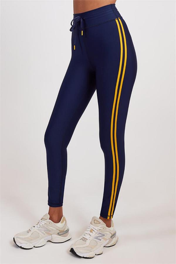 The Upside Oxford Midi Pant Navy