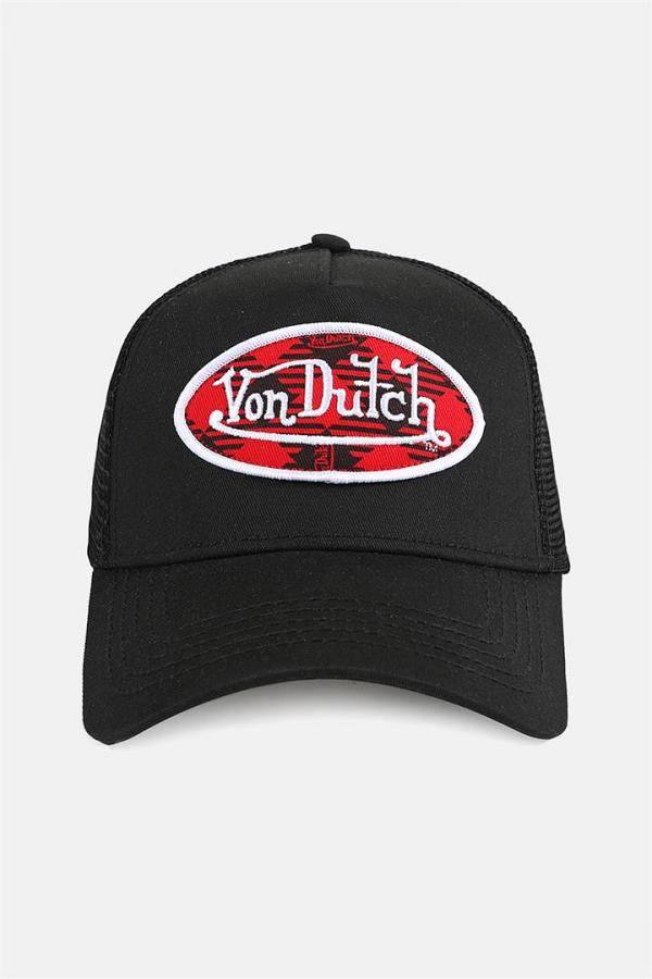 Von Dutch Black / Red Trucker Cap Black-Red