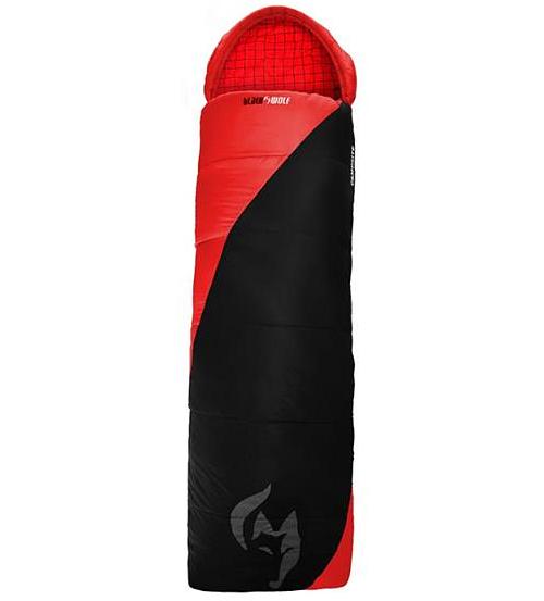 BlackWolf Campsite Sleeping Bag -5 - True Red
