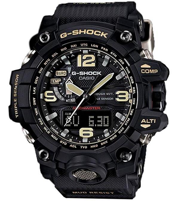 Casio G-Shock Master of G Triple Sensor Mudmaster GWG1000-1A3 Watch - Black