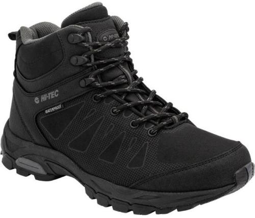 HI-Tec Raven Mid WP - Mens Boots - Black/Charcoal