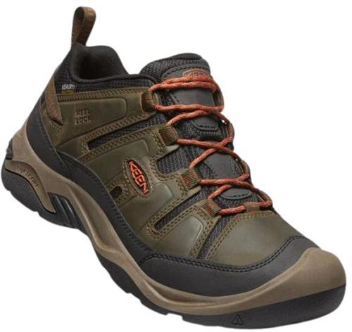 Keen Circadia WP Mens Shoes - Size 13 - Black Olive Potters Clay