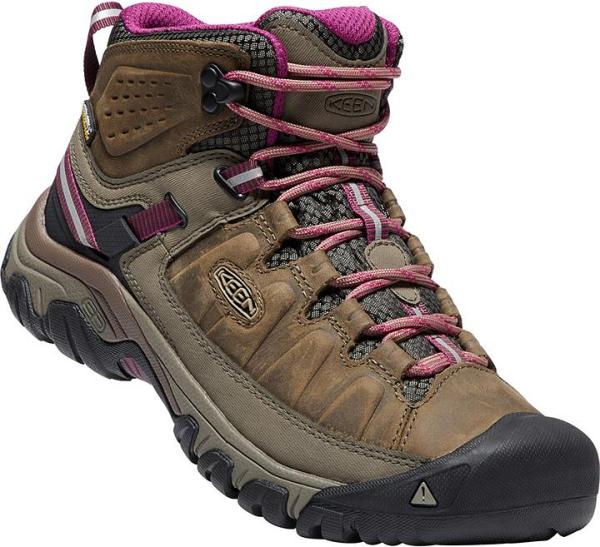 Keen Targhee III WP Womens Hiking Boots - Weiss/Boysenberry - Size 7 US