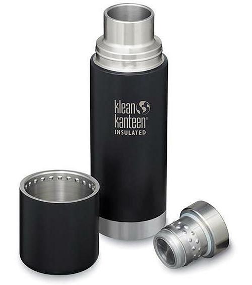 Klean Kanteen TKPro 500ml Insulated Bottle with Cup - Shale Black