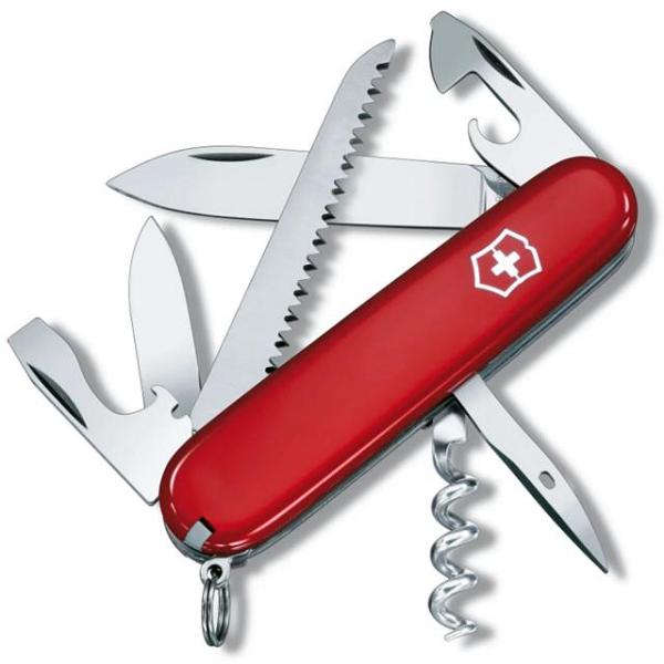 Victorinox Camper Swiss Army Knife - Red