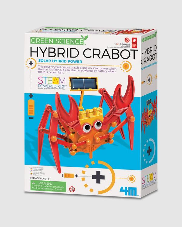 4M - 4M   Green Science   Hybrid Crabot - Educational & Science Toys (Multicolour) 4M - Green Science - Hybrid Crabot