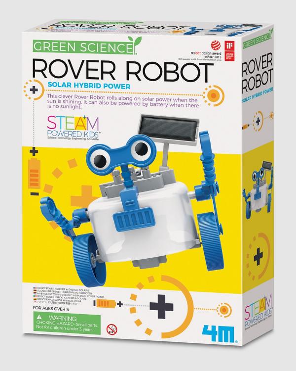 4M - 4M   Green Science   Rover Robot - Educational & Science Toys (Blue) 4M - Green Science - Rover Robot