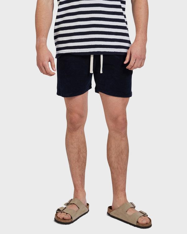 Academy Brand - Bond Terry Volley - Shorts (NAVY) Bond Terry Volley