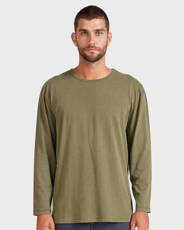 Academy Brand - Jimmy LS Tee - Shirts & Polos (Green) Jimmy LS Tee