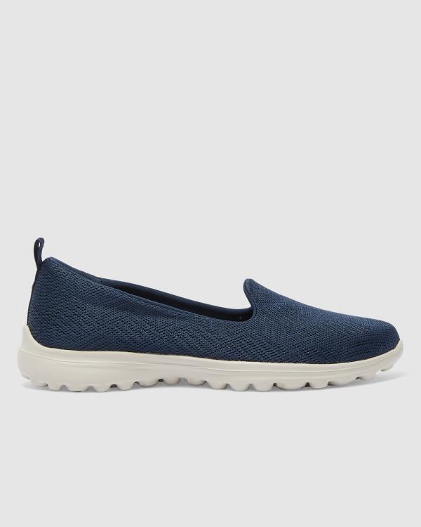 Active Flex - Perry - Slip-On Sneakers (NAVY) Perry