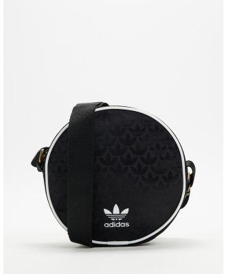 adidas Originals - Classic Round Bag - Handbags (Black & White) Classic Round Bag