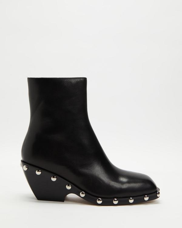 Alias Mae - Dominique - Boots (Black Leather) Dominique