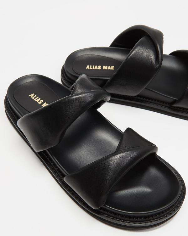 Alias Mae - Paris - Sandals (Black Kid Leather) Paris