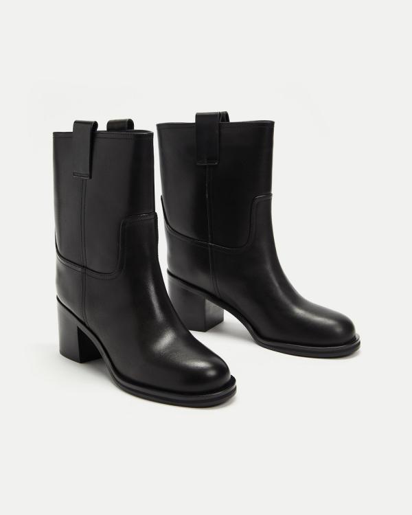 Alias Mae - Temika Boots - Boots (Black Leather) Temika Boots