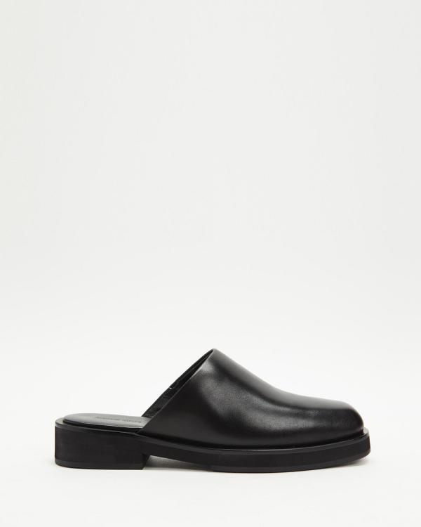 Alias Mae - Zayn Sandals - Flats (Black Leather) Zayn Sandals