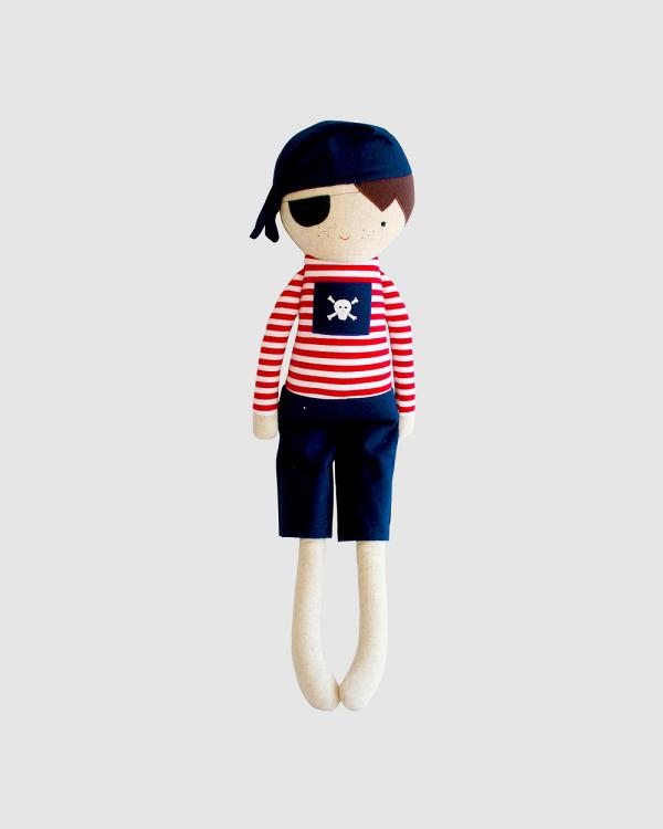 Alimrose - Linen Pirate Boy 50cm - Plush dolls (Navy) Linen Pirate Boy 50cm