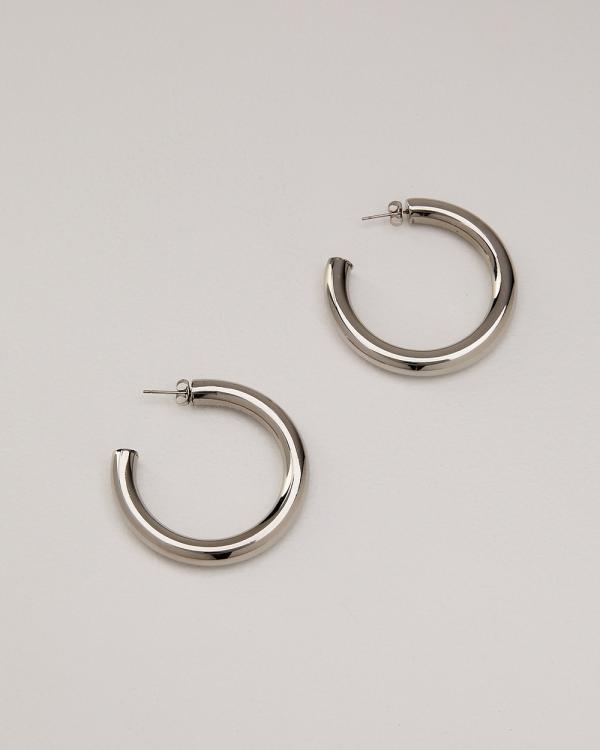 ALIX YANG - Kennedy Hoops - Jewellery (Silver) Kennedy Hoops