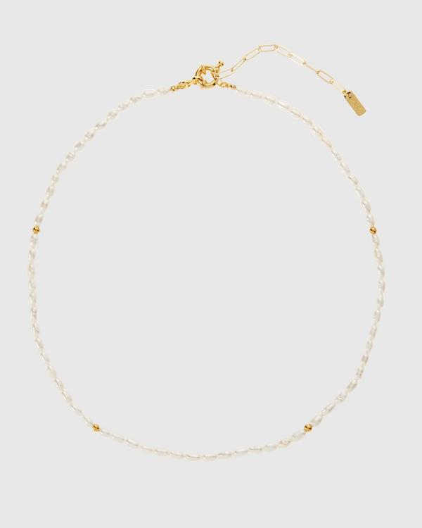 ALIX YANG - Luna Necklace - Jewellery (Pearl) Luna Necklace