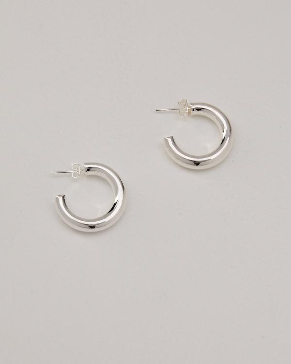 ALIX YANG - Mini Kennedy Hoops - Jewellery (Silver) Mini Kennedy Hoops