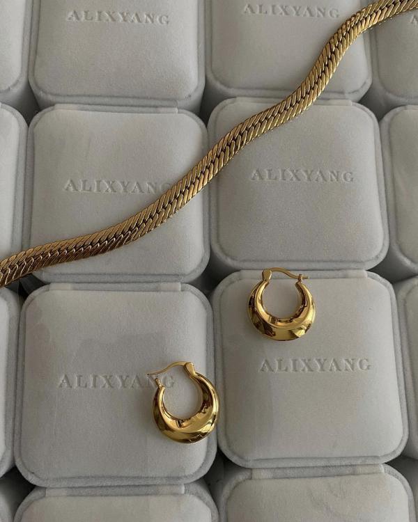 ALIX YANG - Orion Hoops - Jewellery (Gold) Orion Hoops