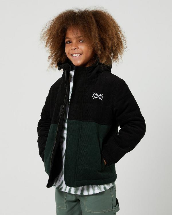 Alphabet Soup - Teen Curb Cord Puffer Jacket Multi - Coats & Jackets (Multi) Teen Curb Cord Puffer Jacket Multi