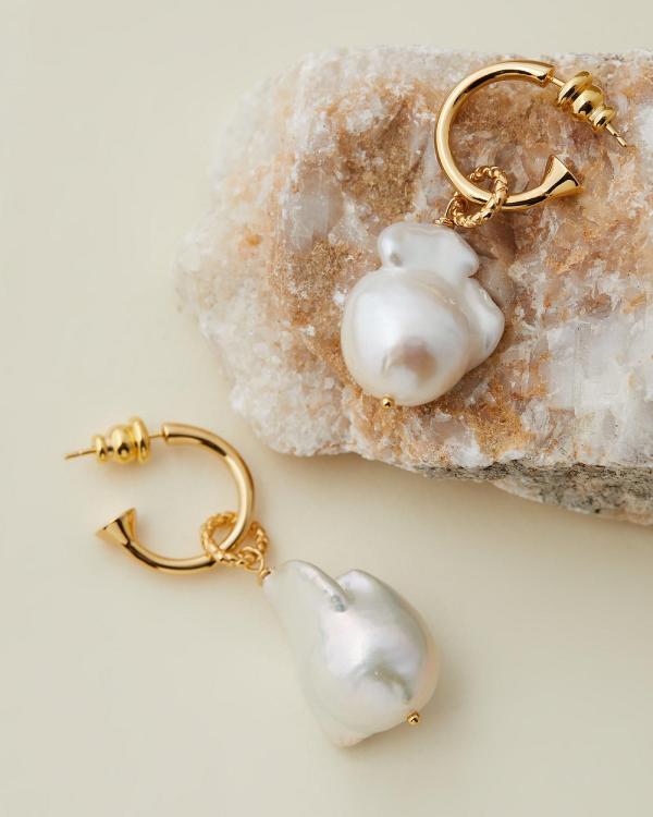 Amber Sceats - Saffron Earrings - Jewellery (Gold) Saffron Earrings
